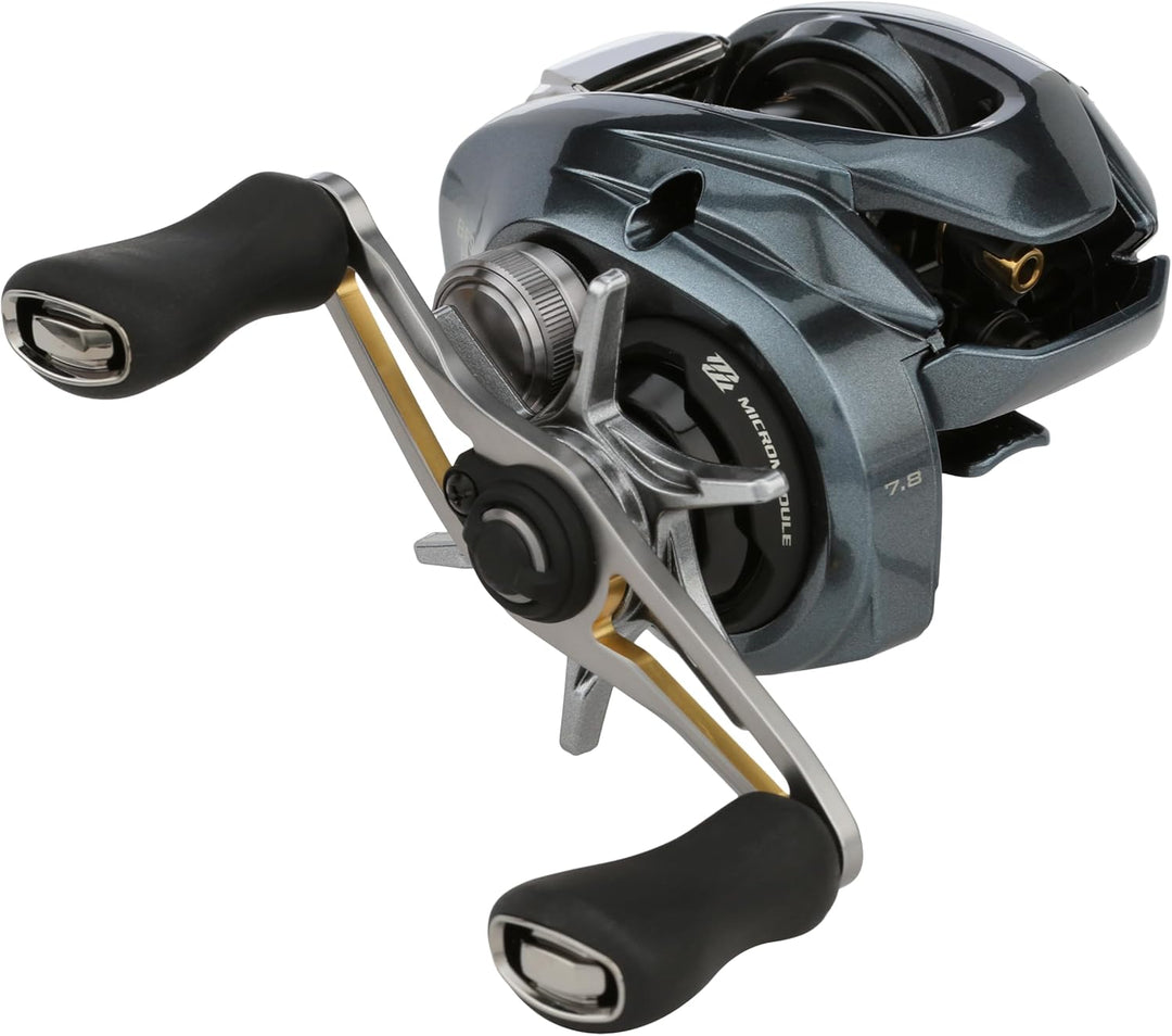 Shimano Aldebaran BFS Low Profile Rollen (ALDBFSHGL) Angeln