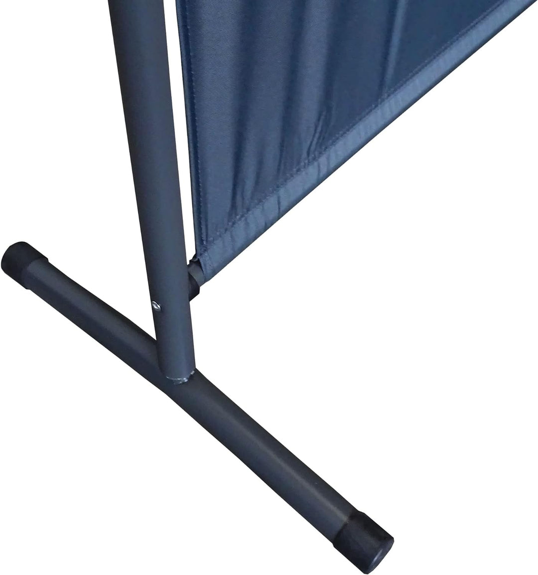 QUICK STAR Paravent 180 x 78 cm Stoff Raumteiler Klein Garten Stellwand Trennwand Balkon Sichtschutz