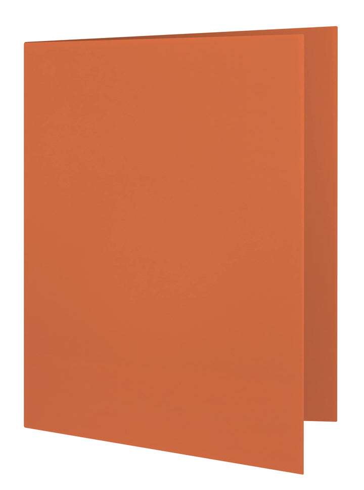 Elba Aktendeckel A4, Smart Line, aus Manila-Karton, orange, 100 Stück orange Aktendeckel, orange Akt