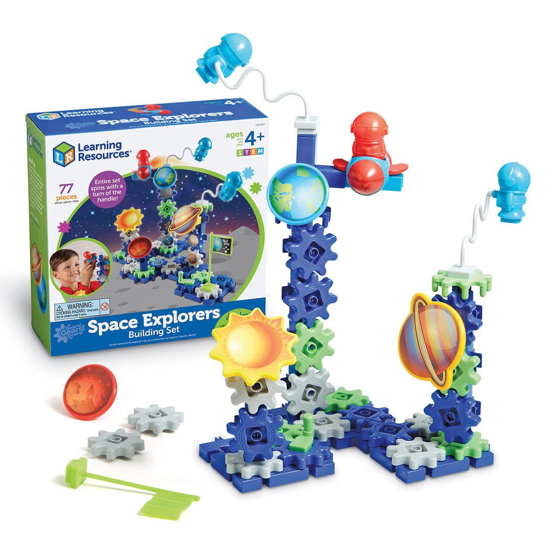 Learning Resources Gears Gears Gears!® Bausatz für Weltraumentdecker Weltraum-Entdecker, Weltraum-En
