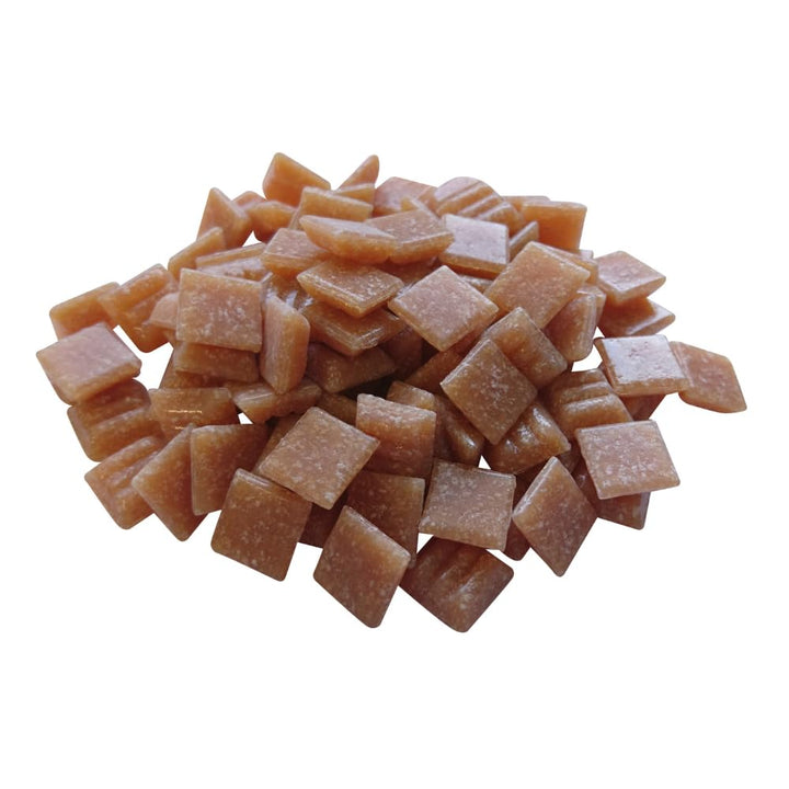 Glasmosaik 900g – Glassteine zum Basteln & DIY in Terrakotta – Bastelset mit Mosaiksteinen für Erwac