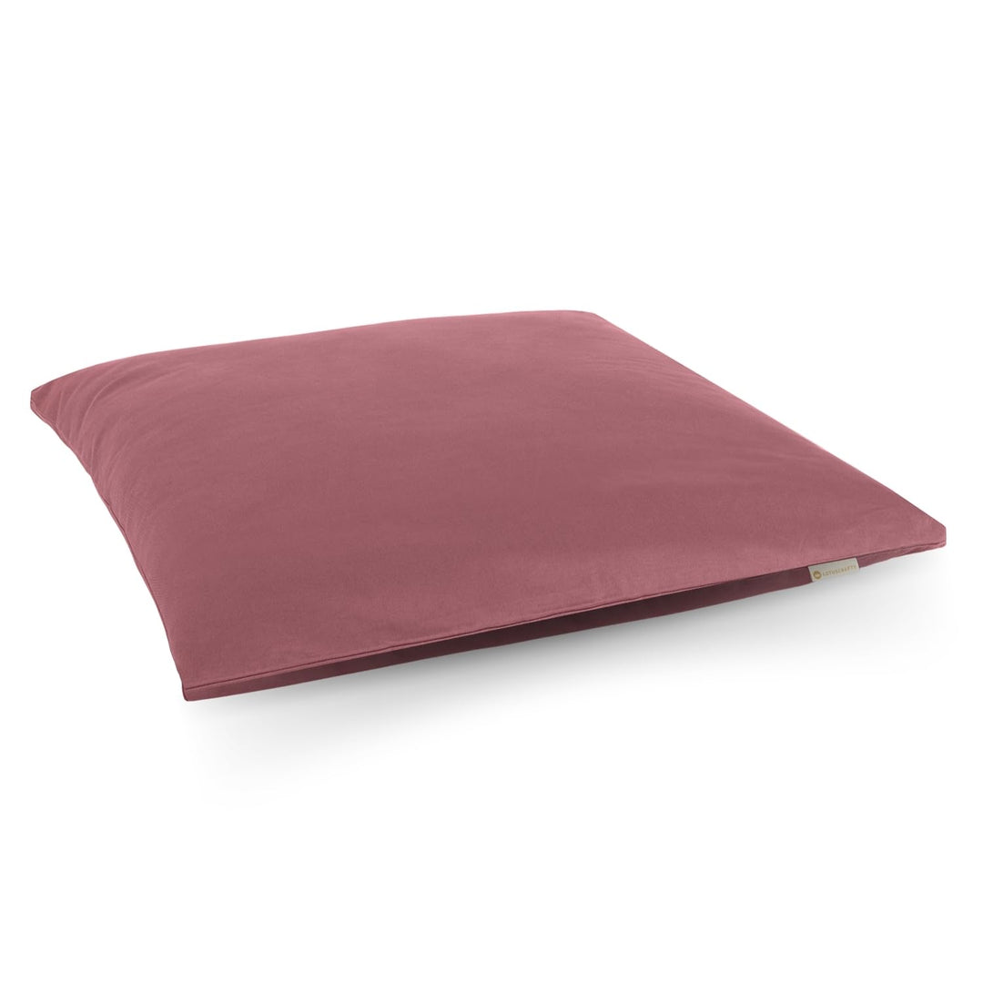 Lotuscrafts Meditationsmatte Zabuton Deluxe - Extra Dick - Meditationskissen Unterlage für entspannt