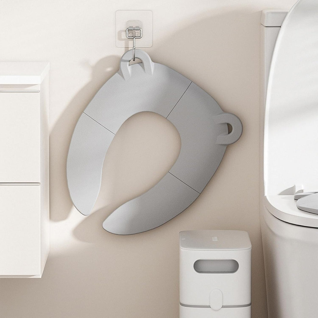 Klapptoilettensitz, faltbarer Töpfchensitz | Tierform nicht rutsches tragbares Toilettensitzpolster