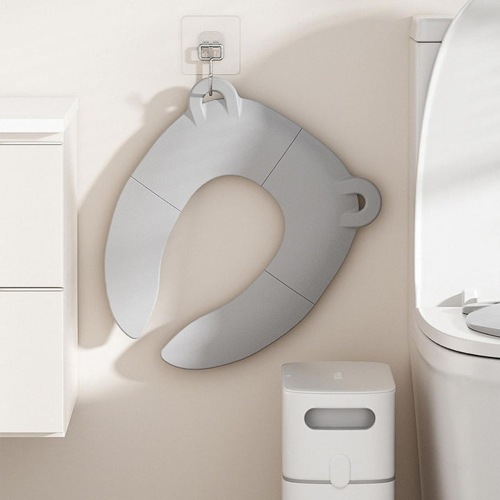 Klapptoilettensitz, faltbarer Töpfchensitz | Tierform nicht rutsches tragbares Toilettensitzpolster
