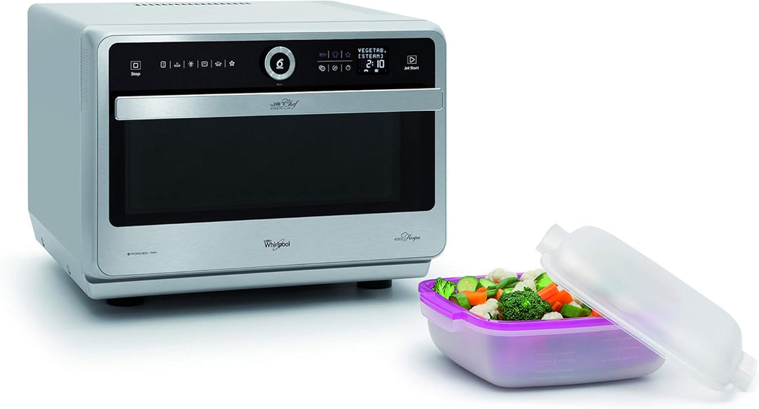 Whirlpool jt479ix Mikrowelle 33 L schwarz, silber