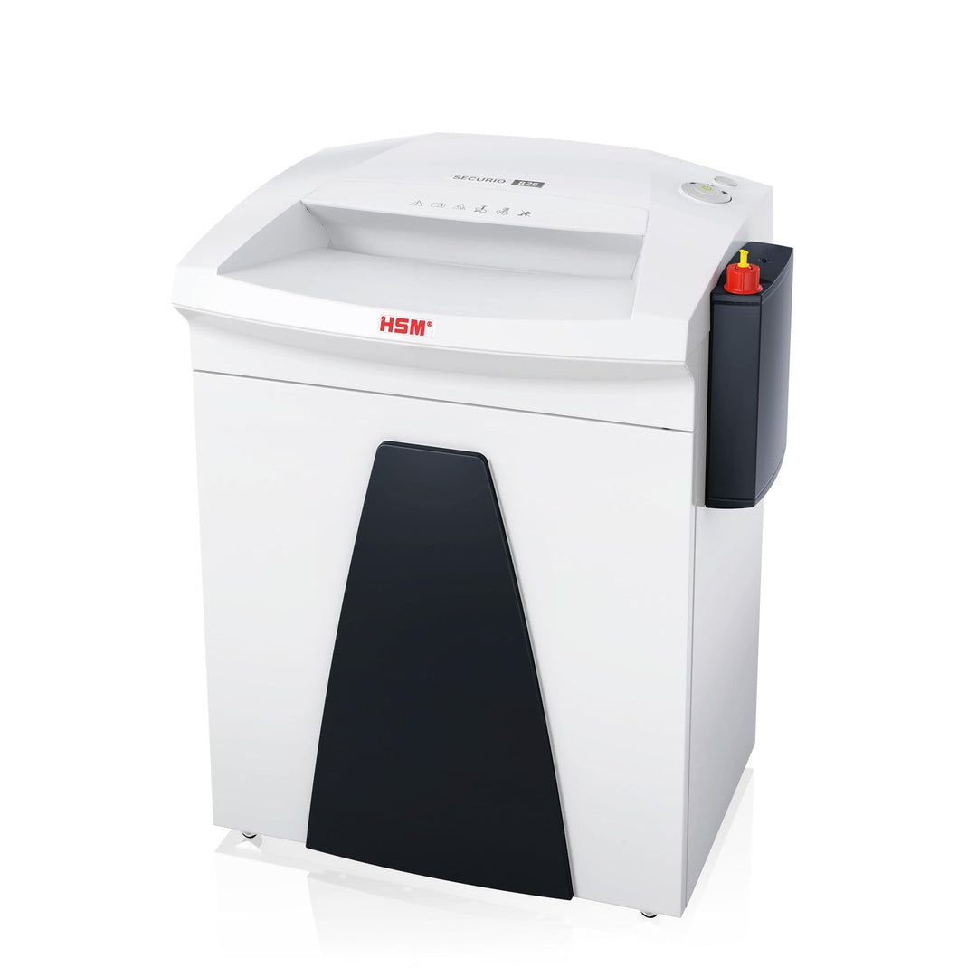 Aktenvernichter HSM SECURIO B26, Sicherheitsstufe 6, 6 Blatt (Partikelschnitt) mit automatischem Öle