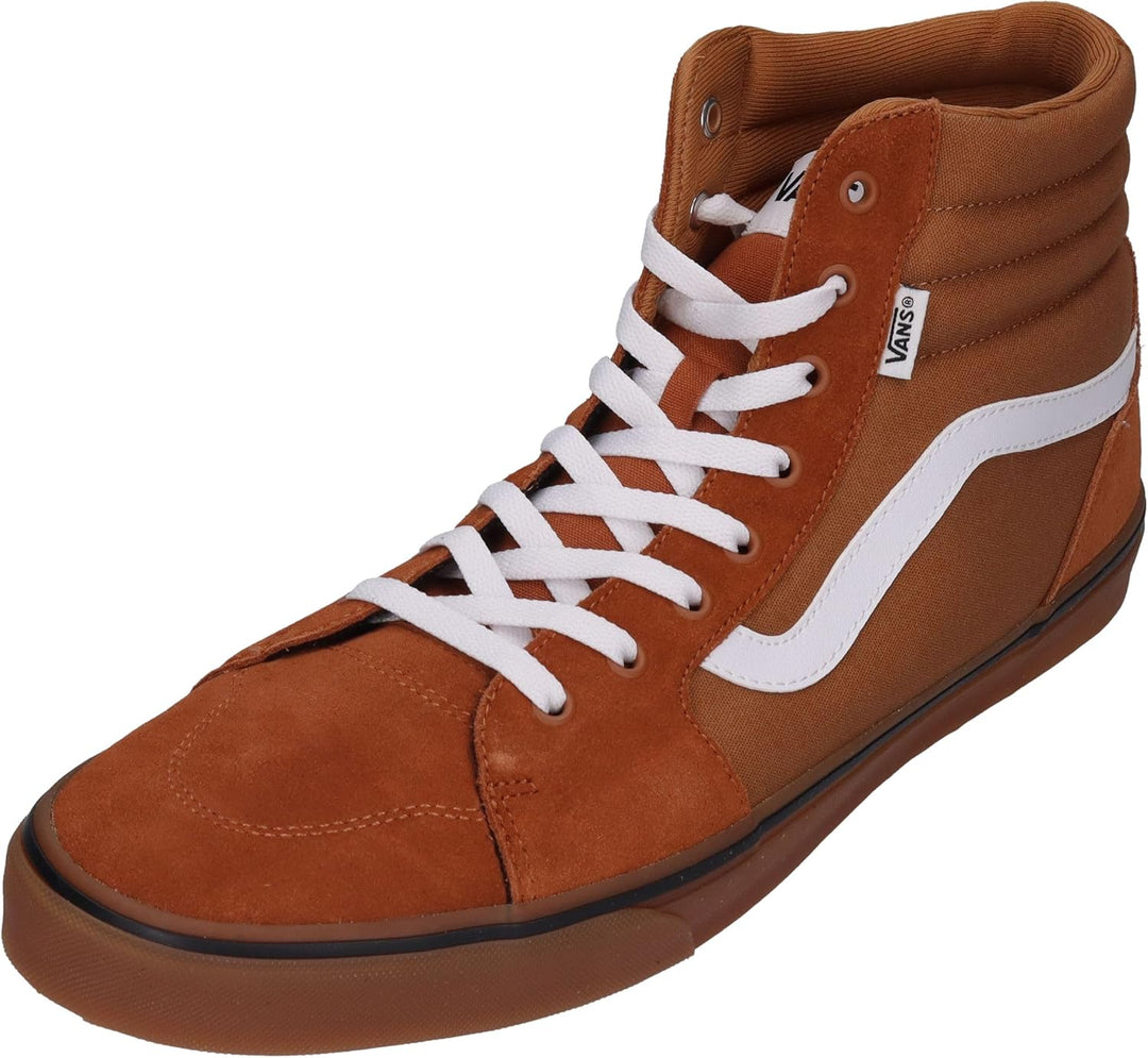 Vans Herren Filmore Hi Sneaker, Durchscheinendes Gum Brown