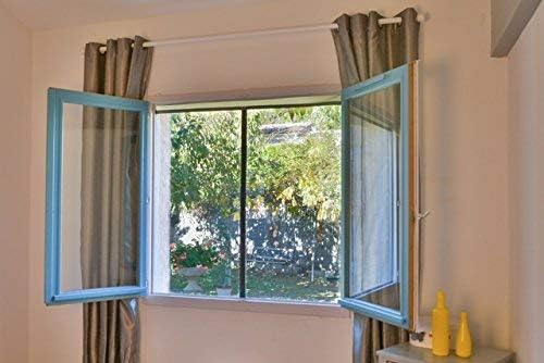 Fliegengitter verstellbar Magnetverschluss Tranquilisafe® für Fenster - Fliegengitter magnetisch - F