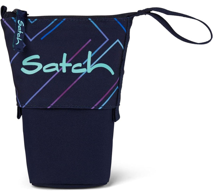 Satch Pack Pencil Slider Edition Schulrucksack Set 3tlg. mit Sporttasche (Purple Laser), Purple Lase