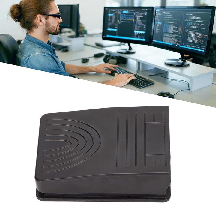 Vikye USB-Fusspedalschalter, Videospiel-PC, Freisprech-Fussschalter, Ein-Tasten-Steuerung, Programm,