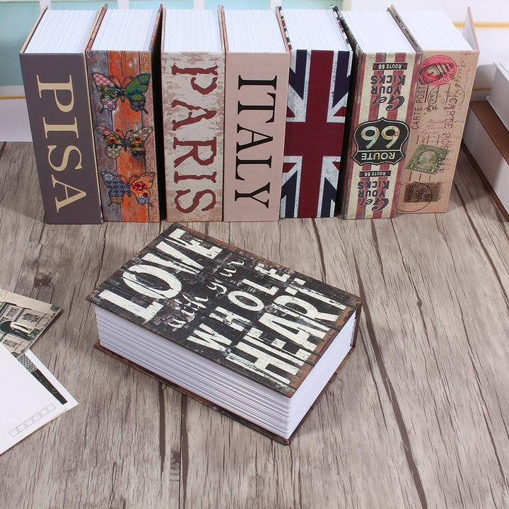 Diversion Book Safe Aufbewahrungsbox, Secret Storage Dictionary Secret Safe Dose mit Sicherheitskomb