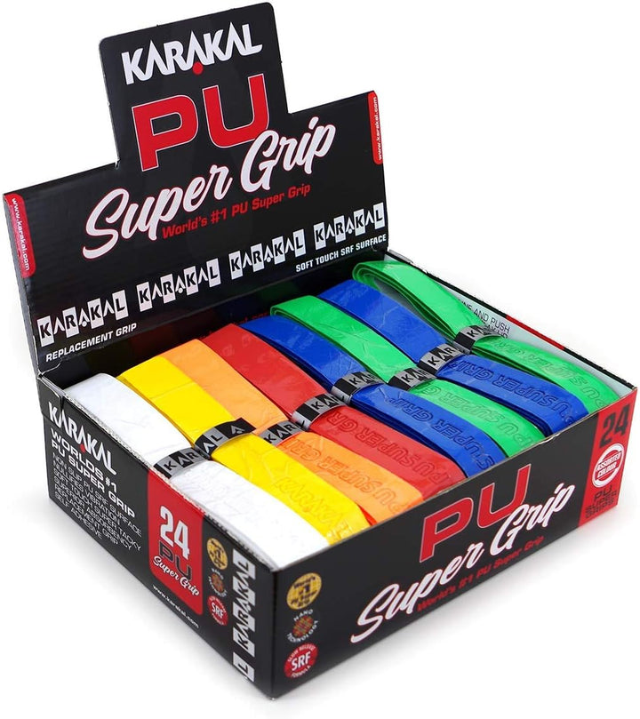 KARAKAL - PU Super Grip - selbstklebendes Griffband für Badminton, Squash, Tennis, Hockeyschläger od