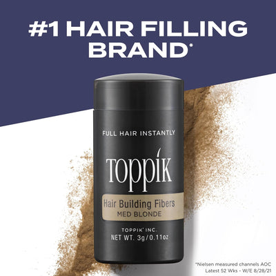 Toppik Haar fasern Medium Blonde 12 g (1er Pack), Medium Blonde 12 g (1er Pack)