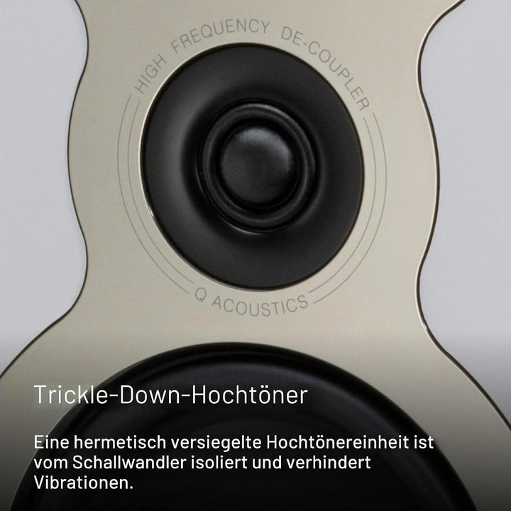 Q Acoustics 3050c Bodenlautsprecher weiss satiniert (Preis gilt für 1 Stück, für ein komplettes Paar