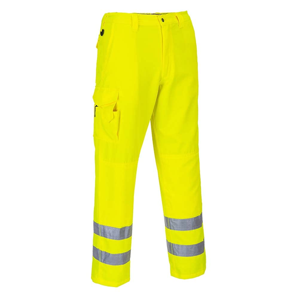 Hi-Vis Combat Trousers, colorYellow talla XSmall, XS