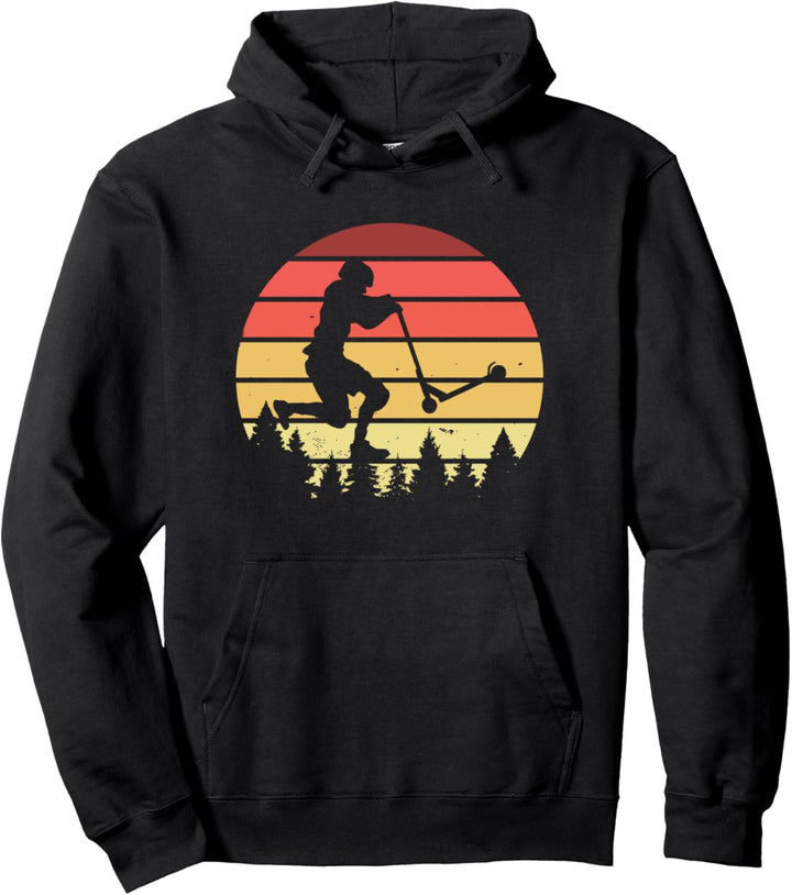 Scooter Roller Tretroller Geschenkidee Kinder & Teenager Pullover Hoodie