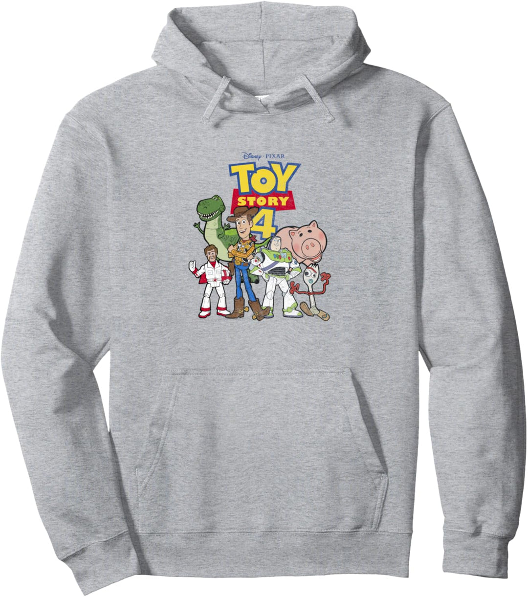 Disney Pixar Toy Story 4 New Group Shot Movie Logo Poster Pullover Hoodie