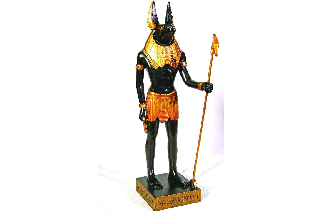 Pacific Trading Ägyptischer Gott Anubis Statue Gottheit Jackal Figur