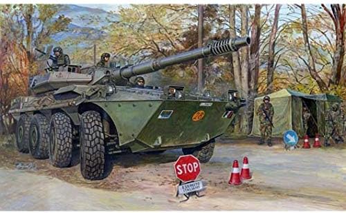 Trumpeter 00387 Modellbausatz Italian B1 Centauro Late Version, Mittel