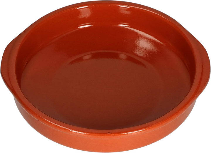 MamboCat Cazuela mit Griff 12er Set Schalen Bernd 850ml Auflaufform rund 24cm aus Ton glasiert Gröss