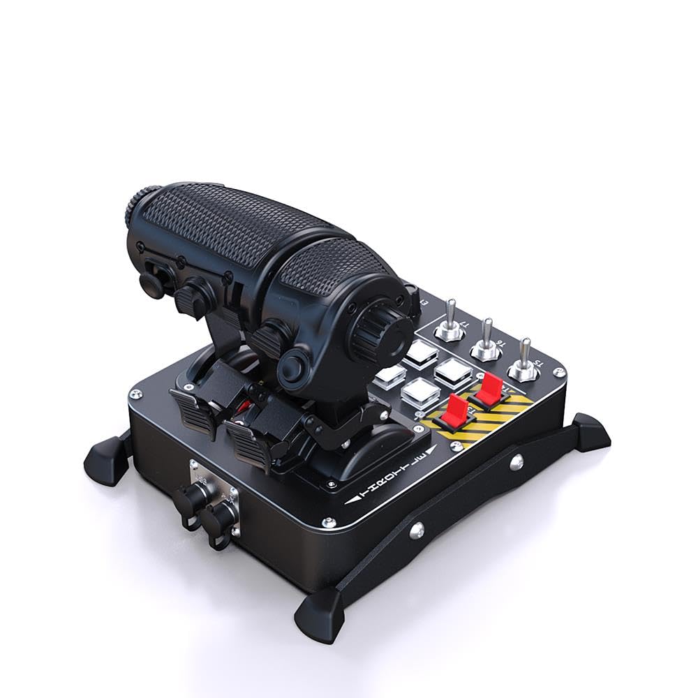 VIRPIL Controls - MongoosT-50CM3 Throttle (Doppelmotor-Schubregler mit einstellbaren Rastungen, auth