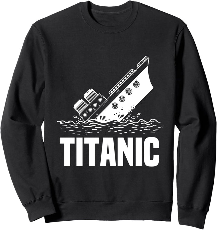 Titanic Swim Team 1912 Geschenke Lustiges Schwimmen Boot Sweatshirt