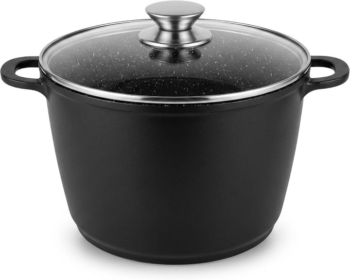 Kochtopf 10 L Suppentopf 28 cm Aluminiumguss Fleischtopf Antihaft Milchtopf Pastatopf Gemüsetopf Sch