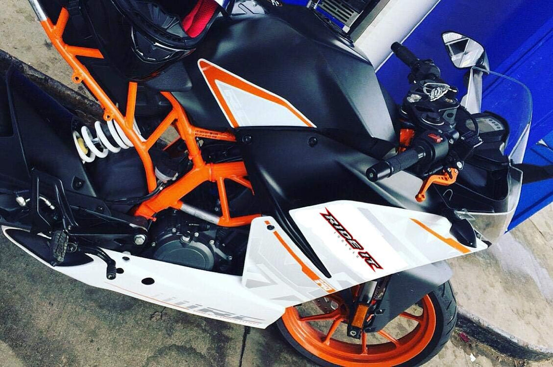 Rideit US-271 Motorrad Brems- und Kupplungs-Hebel, kurz, für KTM 125 Duke, 200 Duke, 390 Duke, 2012-