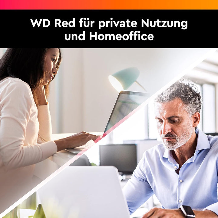 WD Red NAS WD20EFRX Interne Festplatte (2 TB, 8,9 cm (3,5 Zoll), SATA 6 GB/s, Puffer: 64 MB, für My