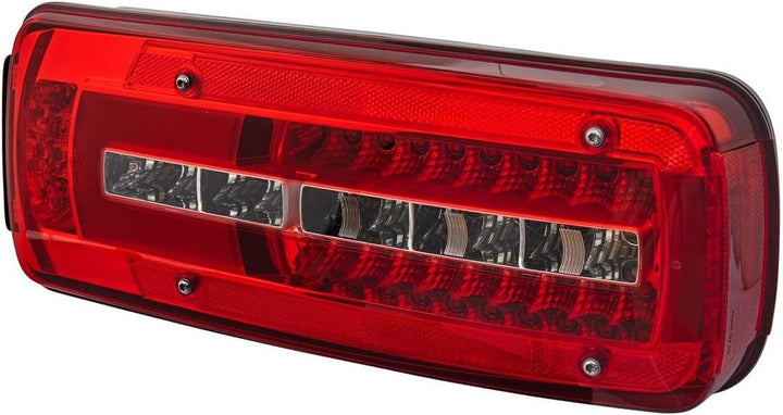HELLA - Heckleuchte - Truck Full LED - LED - 24V - 2VP 012 381-381 mit Rückfahrwarner rechts DIN Ste