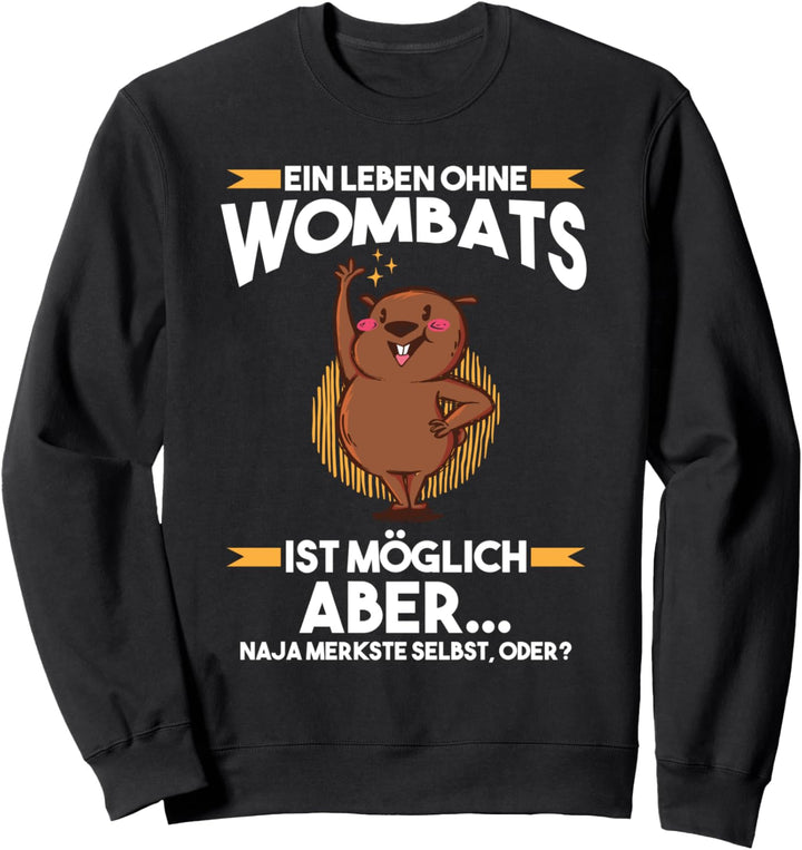 Wombat Australien Sweatshirt
