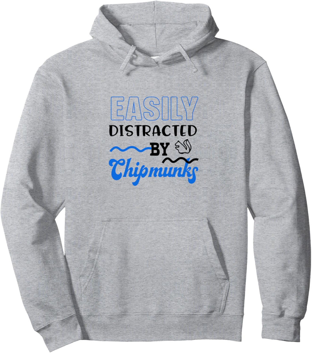 Waldtier Niedliches Streifenhörnchen Natur Eichhörnchen Pullover Hoodie
