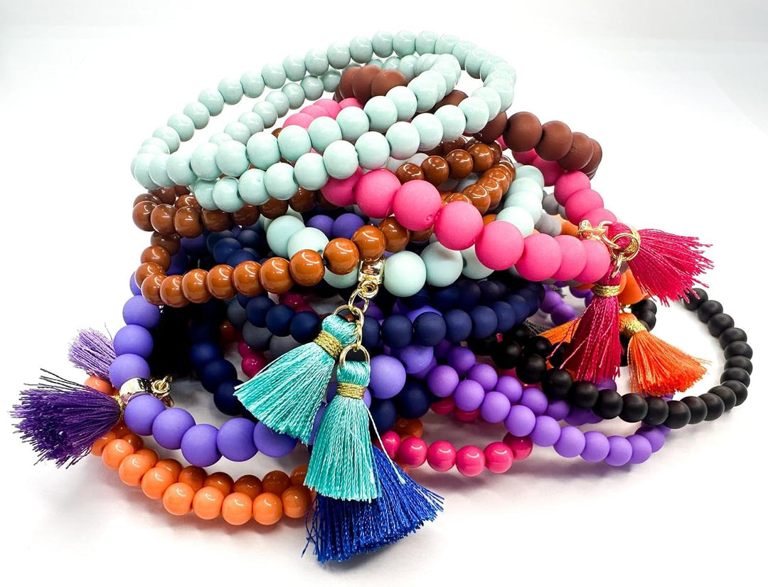 Handmade - Perlen Armband - Damen Wickelarmband - stylischer Schmuck- Sommerarmband - Für jeden Tag