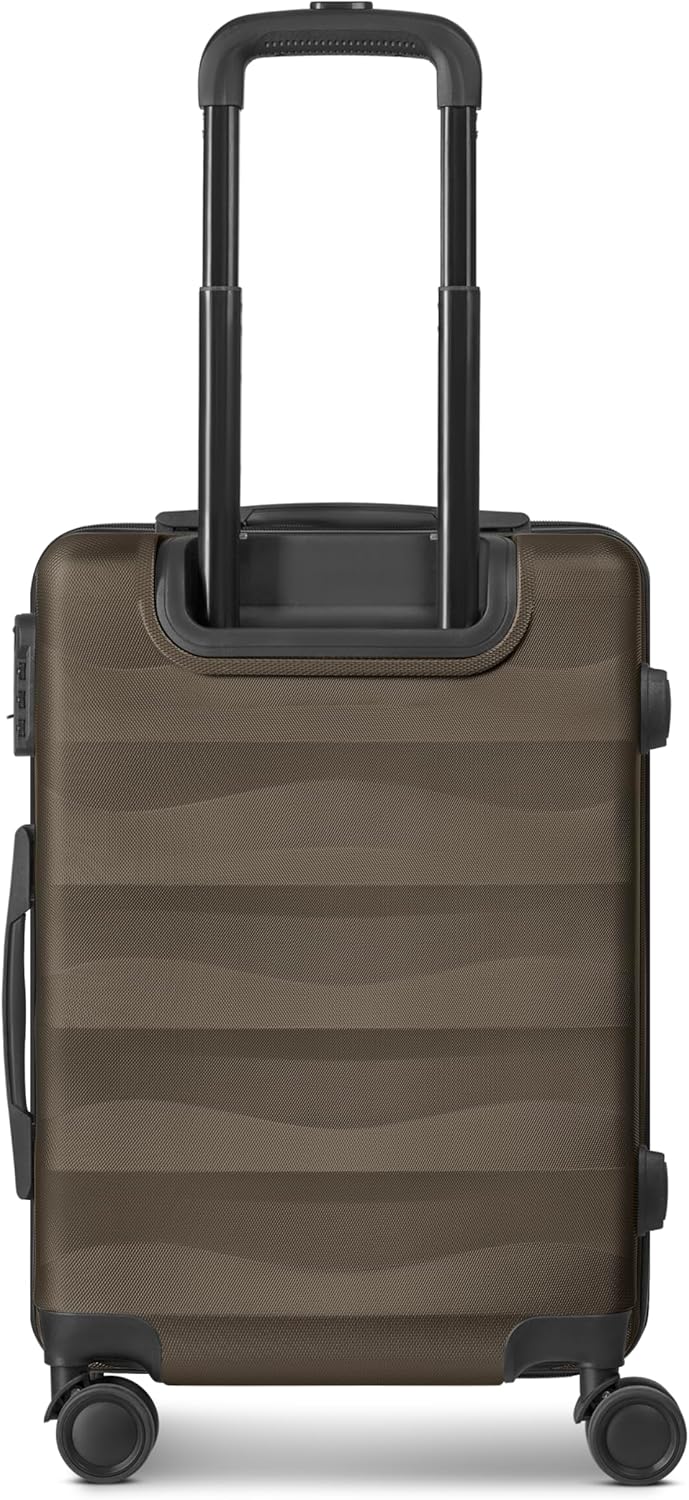 Smartbox Hartschalen Kabinen-Koffer für Damen &amp; Herren | Kleiner Trolley 38 x 22 x 55 cm aus hochwer