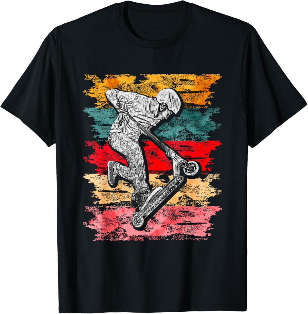 Stunt Scooter Roller Kick Jump Scooter T-Shirt