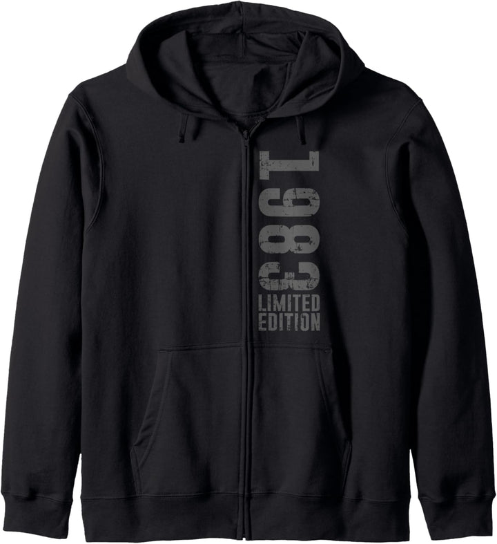 Geburtstag Design Limited Edition und Vintage, geboren im Jahr 1983 Kapuzenjacke