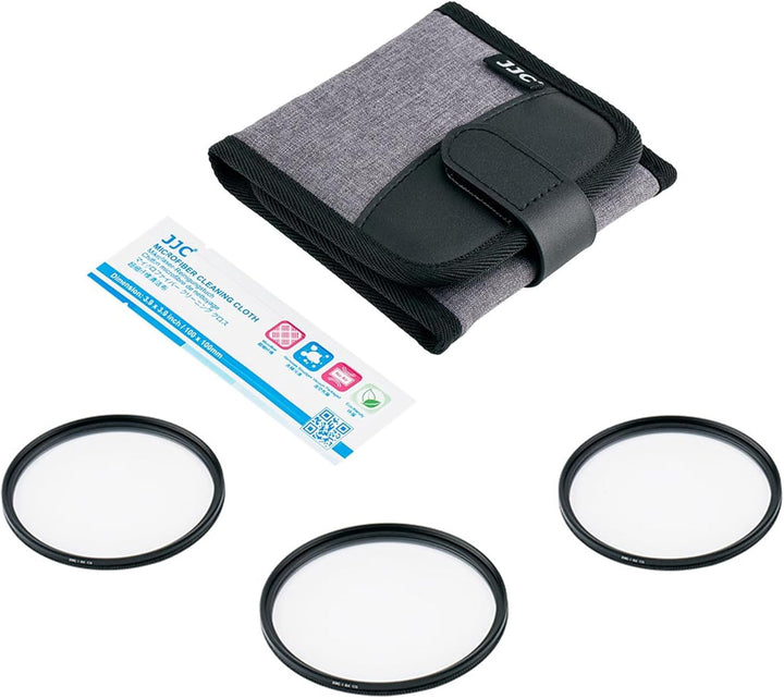 JJC 67 mm optisches Glas mit variablem Sternfilter-Set (4 Punkte, 6 Punkte und 8 Punkte) für Canon E