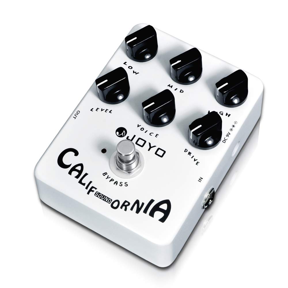 JOYO Overdrive Distortion Pedal Amp Simulator Rock-Töne von OD bis Dist für E-Gitarren-Effekt – Bypa