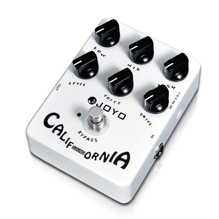JOYO Overdrive Distortion Pedal Amp Simulator Rock-Töne von OD bis Dist für E-Gitarren-Effekt – Bypa