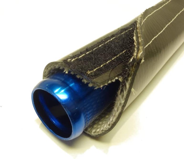 Silikon Hitzeschutzschlauch ID 80mm incl. Klettverschluss *** Thermoschutz Ölschlauch Benzinschlauch