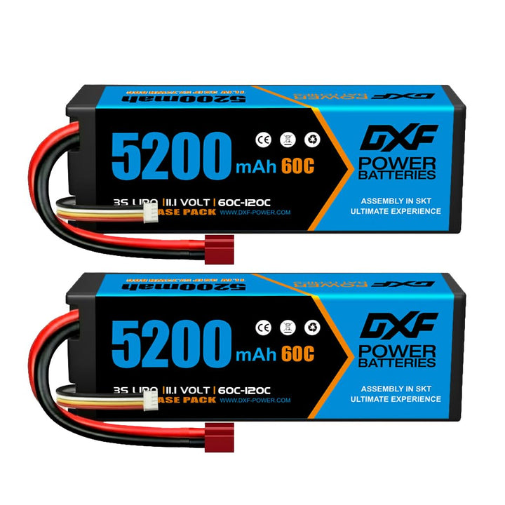 DXF 3S Lithium-Batterie, 5200mAh, 11.1V, 60C, RC-Batterie, mit Deans-Anschluss für ferngesteuertes A
