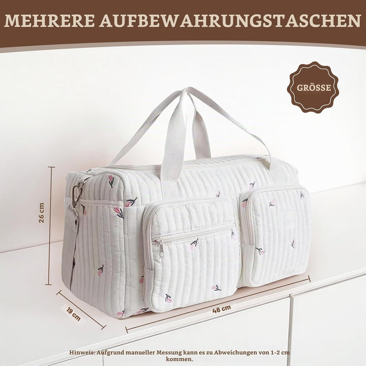 Vielseitige Wickeltasche für Mütter: Baby und Umstandstasche - leichte gepolsterte Wickeltasche für