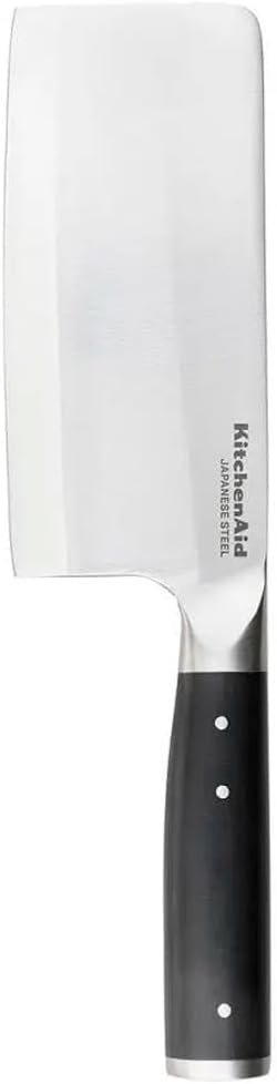 KitchenAid Gourmet Fleisch- und Gemüsemesser, scharfe Klinge aus hochwertigem japanischem Kohlenstof