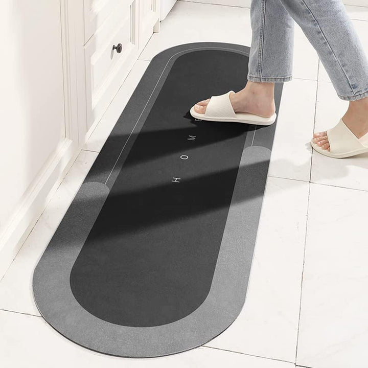 YeahBoom Super Absorbierende Bodenmatte,Schmutzabweisend Bodenmatte Für Bad,Memory-Schaum-Badematten