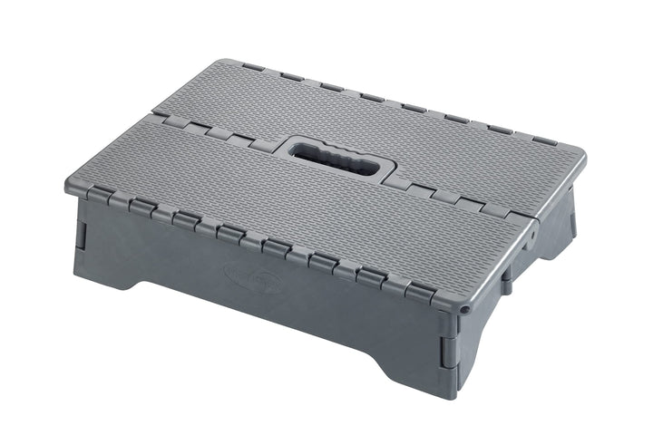 Maximex Klapp-Trittstufe Secura - Hochbelastbare Tritthocker bis 250 kg, Polypropylen, 40 x 10 x 28