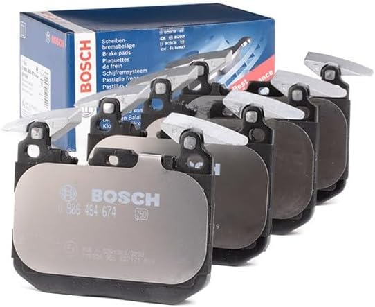 Bosch BP1669 Bremsbeläge - Vorderachse - ECE-R90 Zertifizierung - vier Bremsbeläge pro Set