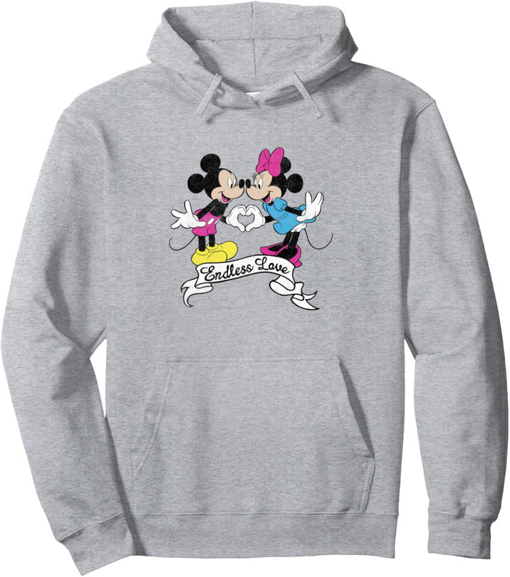 Disney Mickey & Minnie Valentinstag Endless Love Retro Pullover Hoodie
