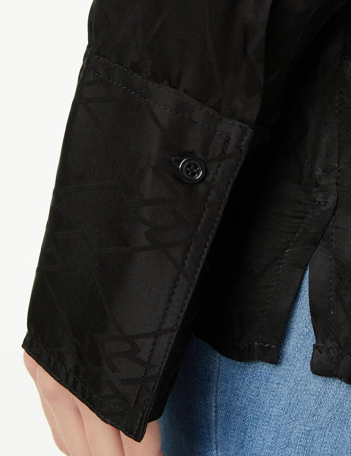 Replay Damen Bluse Langarm mit Kragen