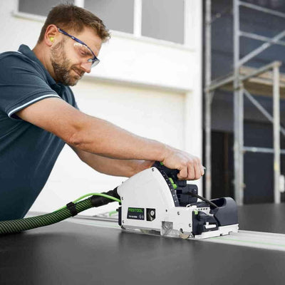 Festool Vorritzer-Tauchsäge TSV 60 KEBQ-Plus-FS (mit Kreissägeblatt, Sichtfenster, Innensechskantsch