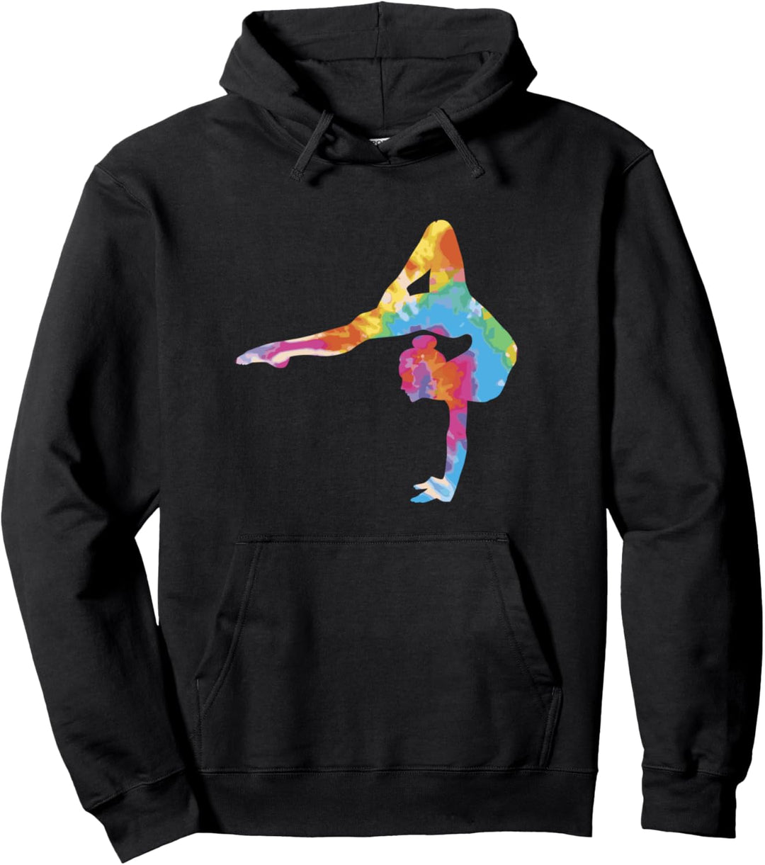 Turnen Mädchen Figur Design - Akrobatin Kunstturnen Turnen Pullover Hoodie